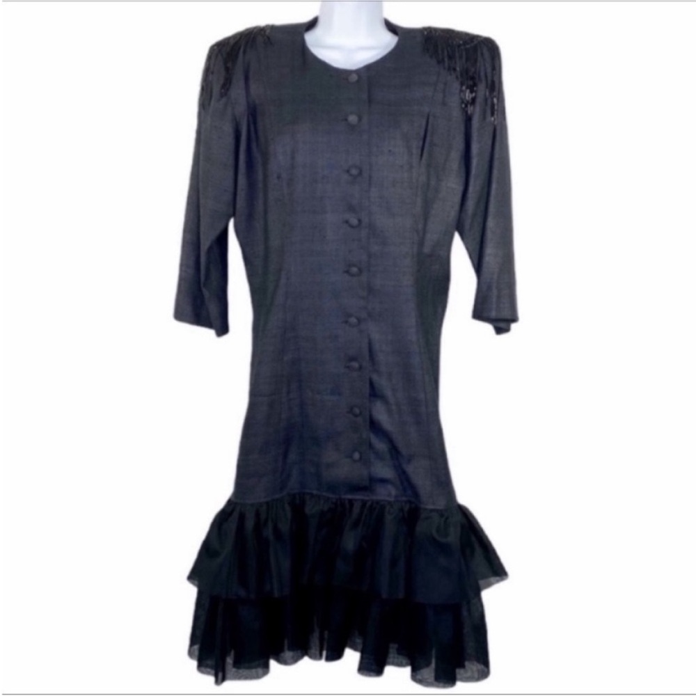ROSE MARIE WOULFE for Pret New York
Vintage Dress 10 black